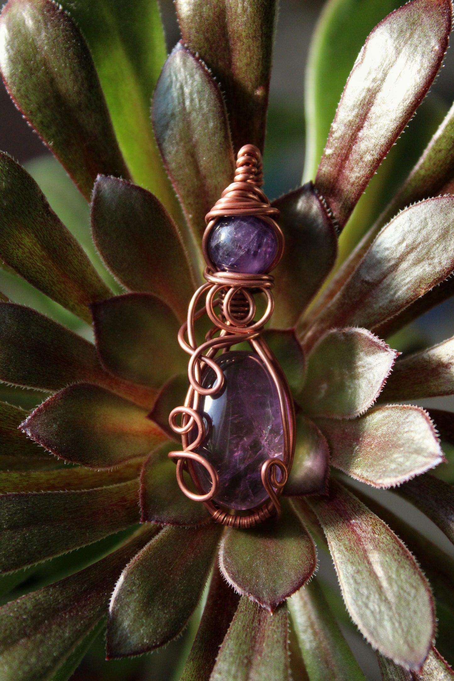 Pendants with crystals