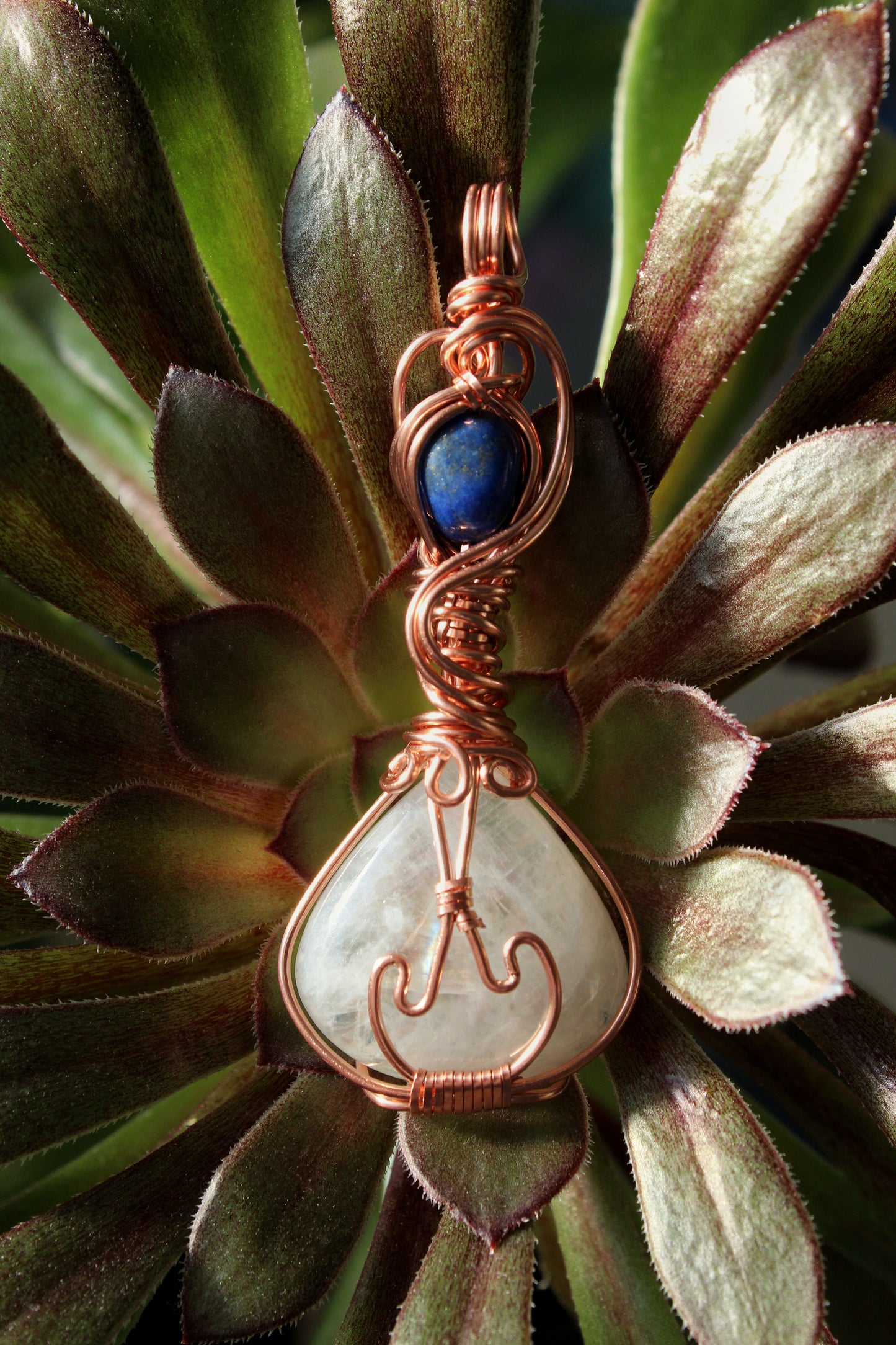 Pendants with crystals