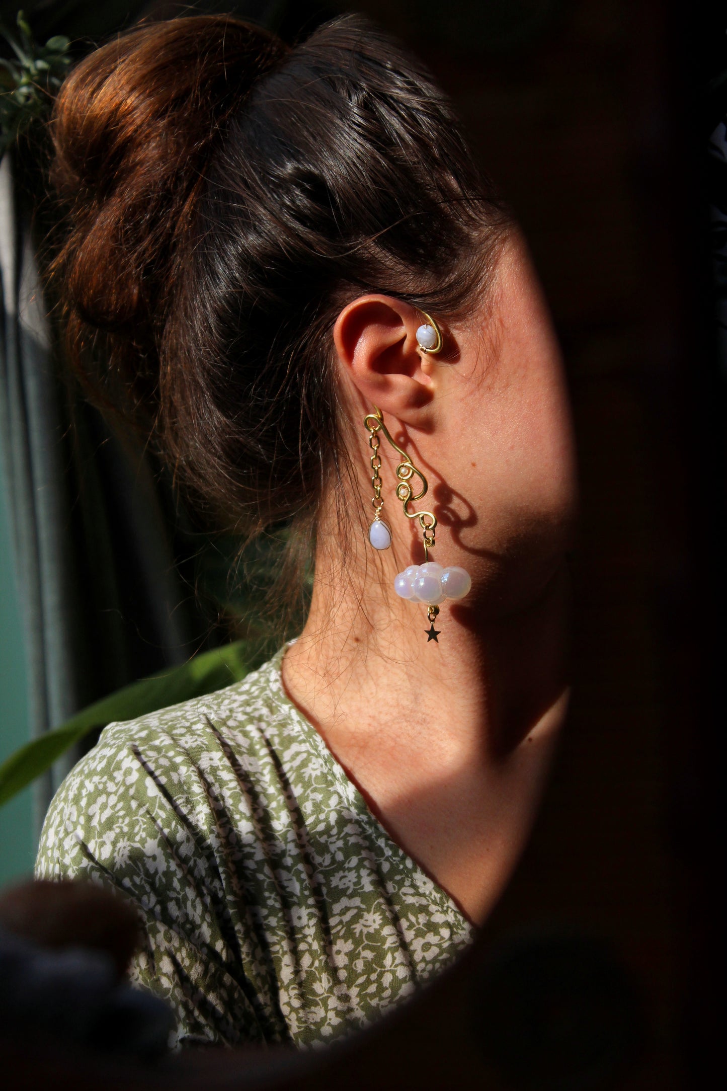 Cloud earrings