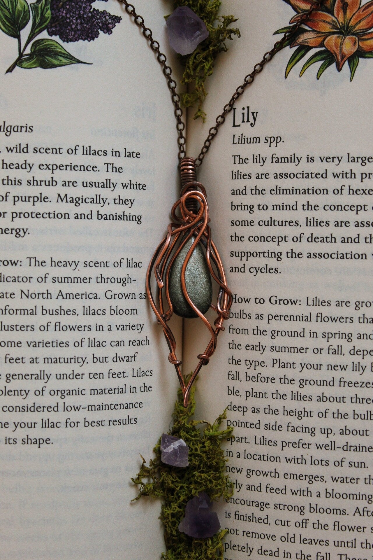 Collana con Ossidiana