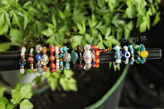 Whimsy crystal rings