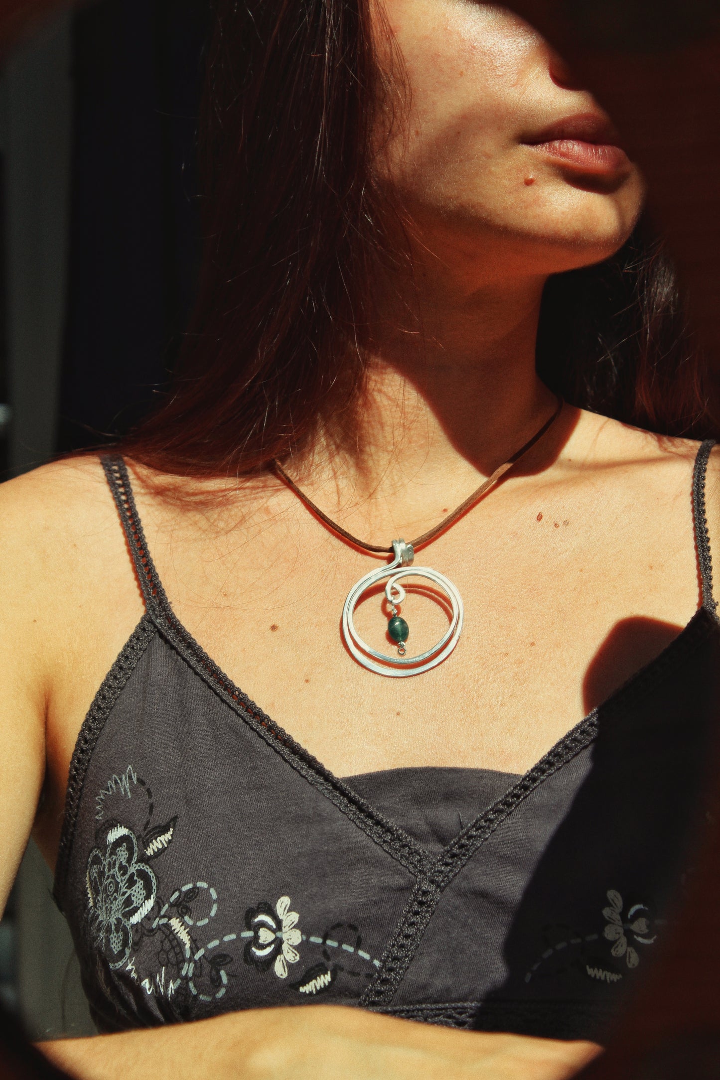 Collana con Agata Muschiata